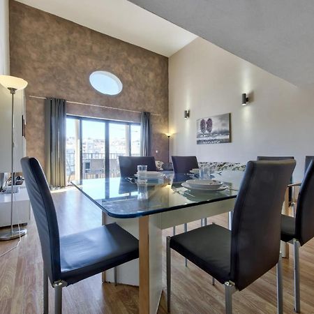 Spinola Court - Stunning Seaview Apartment & Penthouse On Spinola Bay By Shortletsmalta Saint Julian's Eksteriør billede