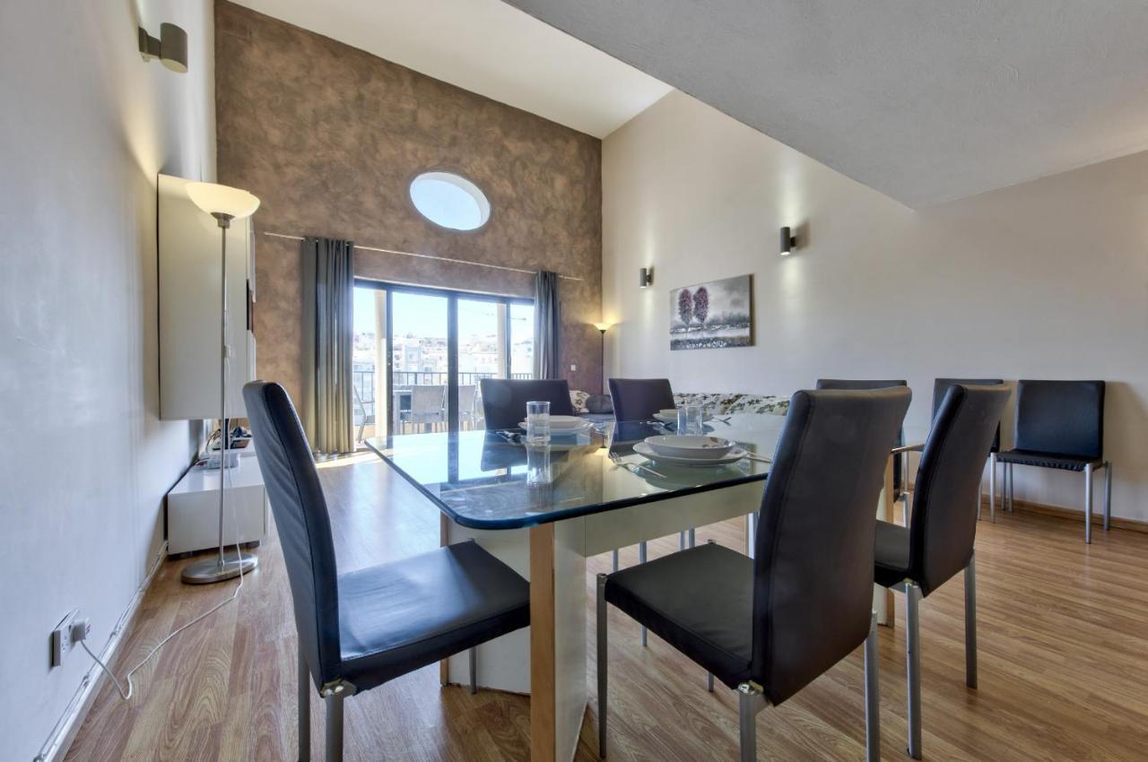 Spinola Court - Stunning Seaview Apartment & Penthouse On Spinola Bay By Shortletsmalta Saint Julian's Eksteriør billede