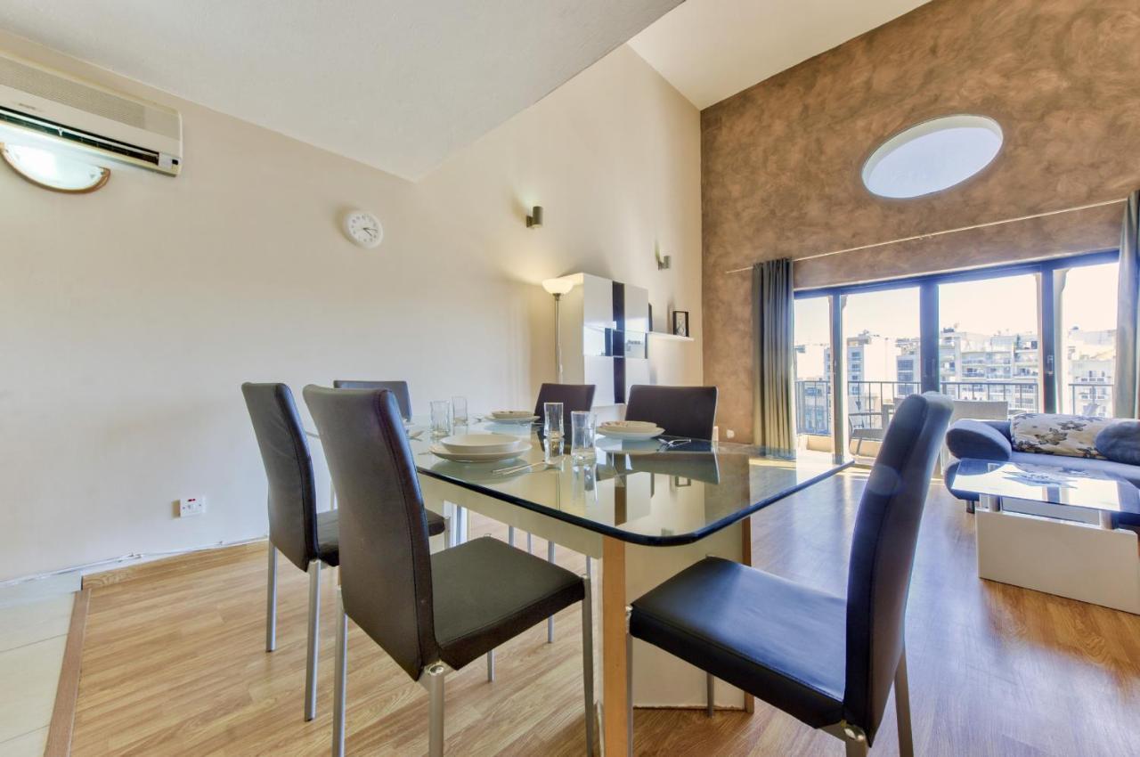 Spinola Court - Stunning Seaview Apartment & Penthouse On Spinola Bay By Shortletsmalta Saint Julian's Eksteriør billede