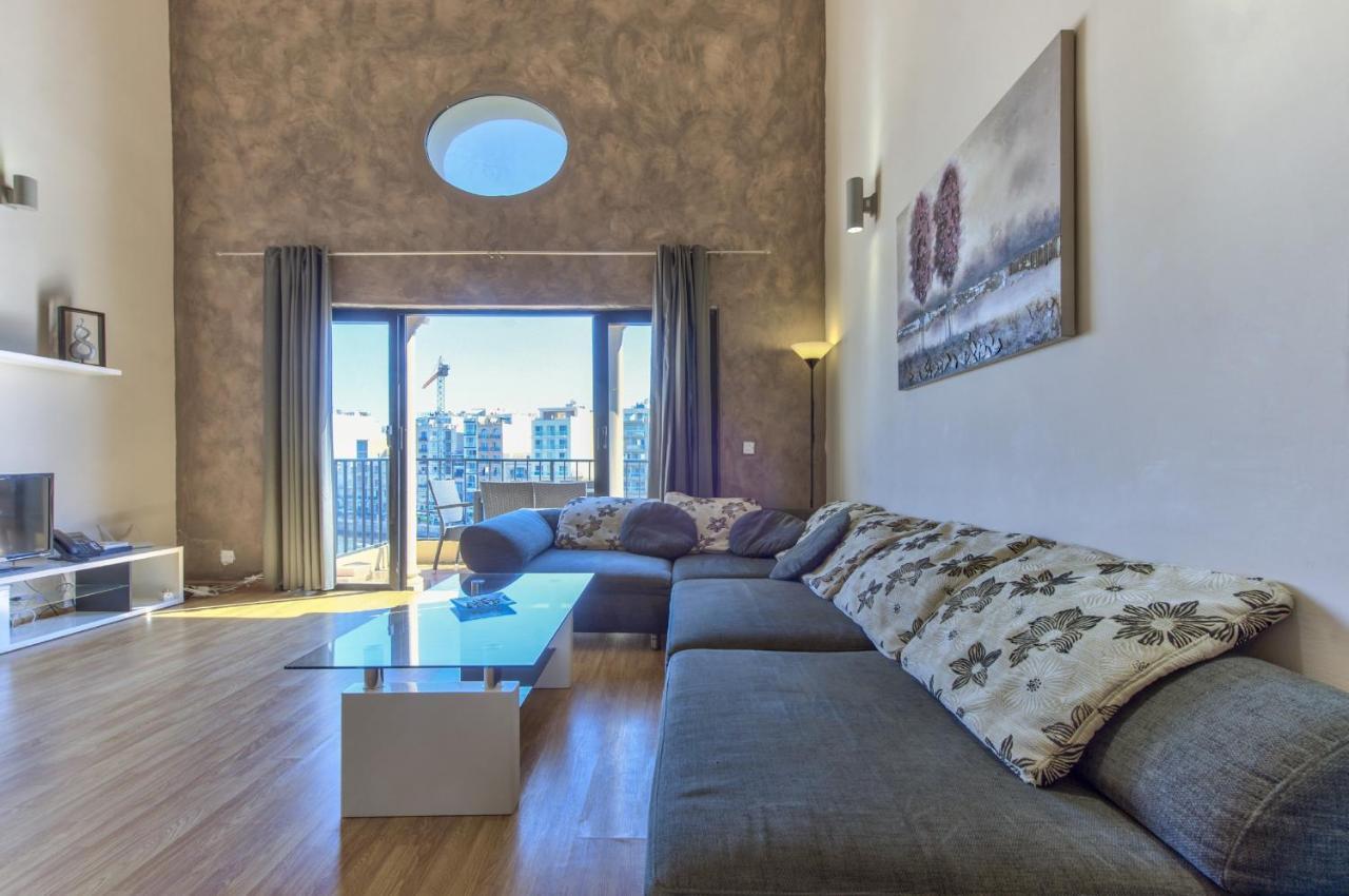 Spinola Court - Stunning Seaview Apartment & Penthouse On Spinola Bay By Shortletsmalta Saint Julian's Eksteriør billede
