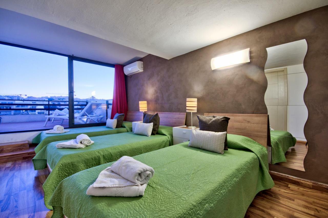 Spinola Court - Stunning Seaview Apartment & Penthouse On Spinola Bay By Shortletsmalta Saint Julian's Eksteriør billede